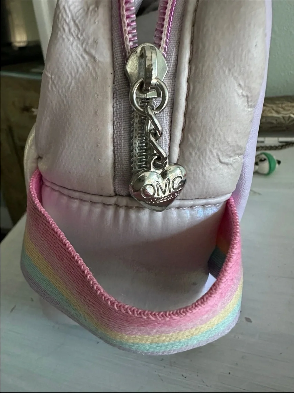 OMG Unicorn, Miss Gwen’s cosmetic tote bag